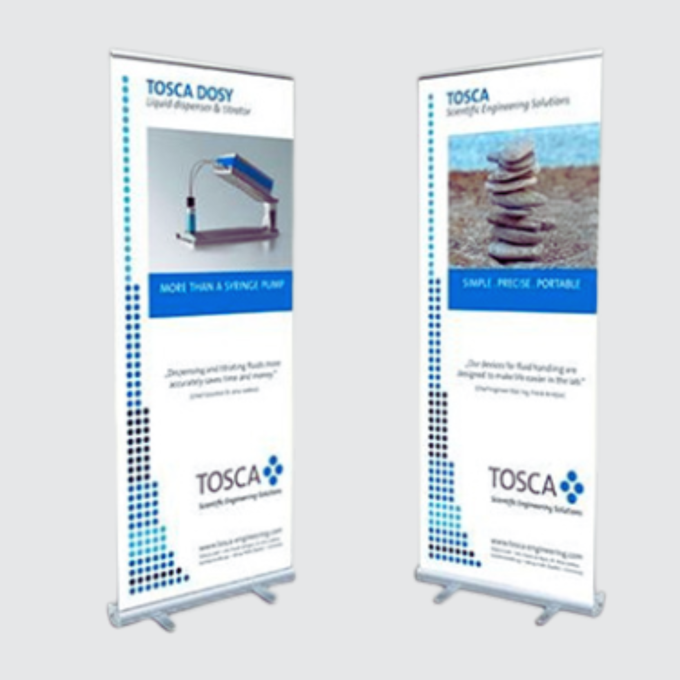 Roll Up Banner 85x200
